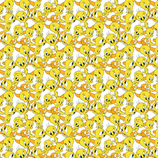 Camelot Licensed Flannels - 23600171B - Tweety - Choice Fabrics23600171B