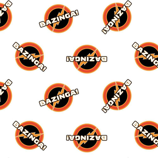 Camelot Licensed Flannels - 23680105B - Bazinga - Choice Fabrics23680105B