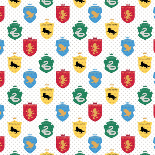 Camelot Licensed Flannels - 23800587B - HP Multi House - Choice Fabrics23800587B