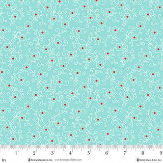 Jubilee Blue Ditsy Linework Cotton 44" / 45" Fabric per yard - Choice Fabrics2391-11