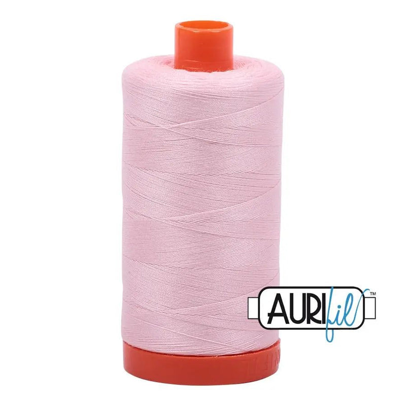 2410 Pale Pink Aurifil Cotton 50wt Large Spool - Choice FabricsMK50SP2410