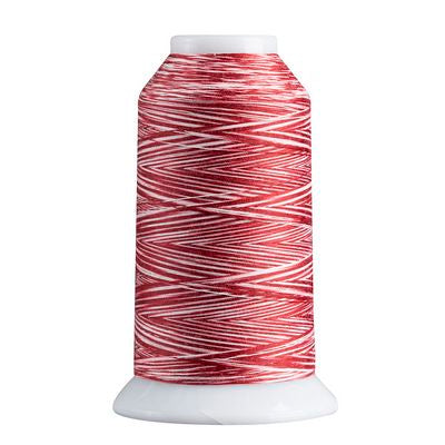 Superior Spirit 40 wt Polyester Thread 1,650 yd - Burgundy White