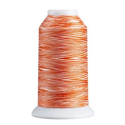 Superior Spirit 40 wt Polyester Thread 1,650 yd - Orange White - Choice Fabrics242-02-818
