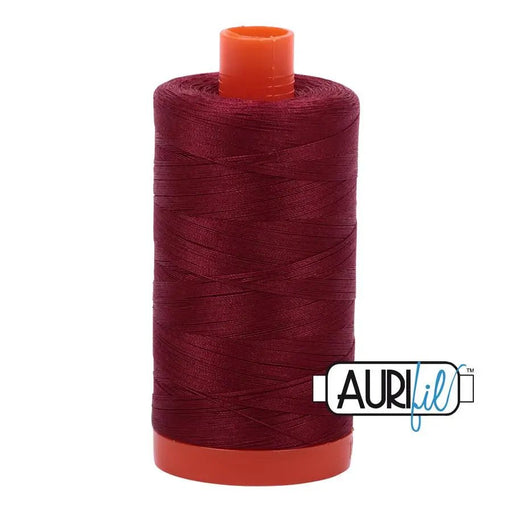 2460 Dark Carmine Red Aurifil Cotton 50wt Large Spool - Choice FabricsMK50SP2460