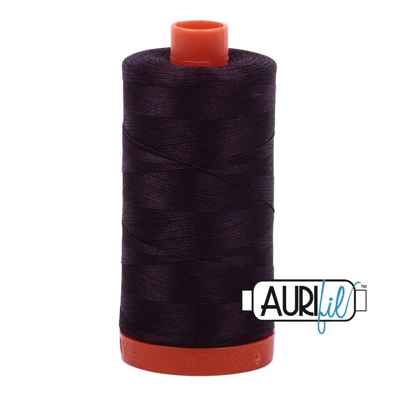 2570 Aubergine Aurifil Cotton 50wt Large Spool - Choice FabricsMK50SP2570