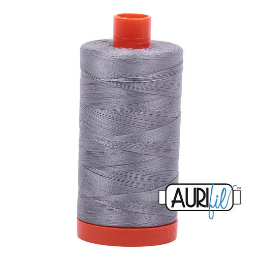 2605 Grey Aurifil Large Spool Cotton 50wt - Choice FabricsMK50SP2605