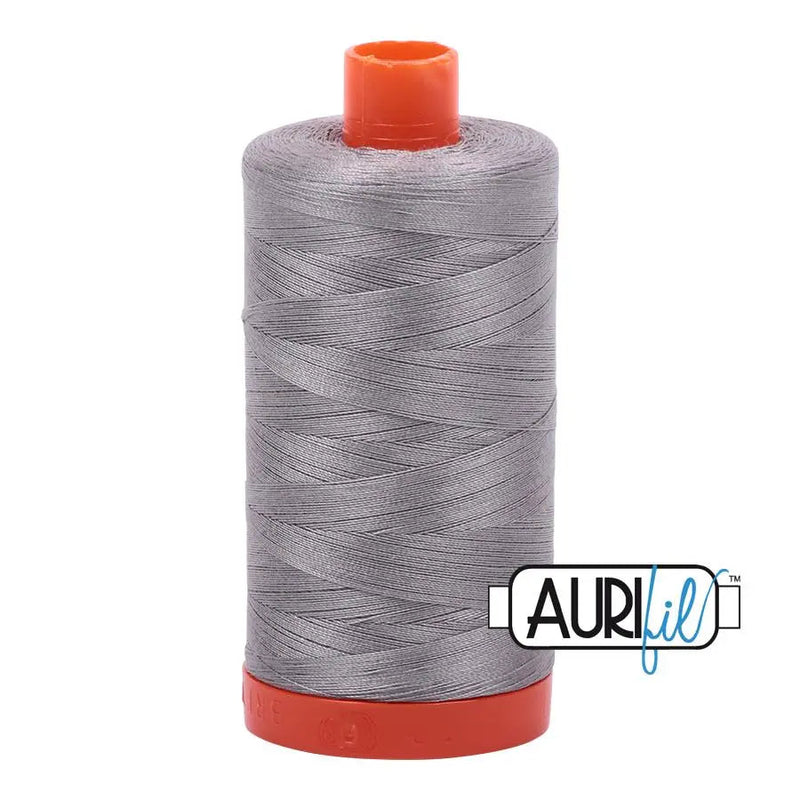 2620 Stainless Steel Aurifil Cotton 50wt Large Spool - Choice FabricsMK50SP2620