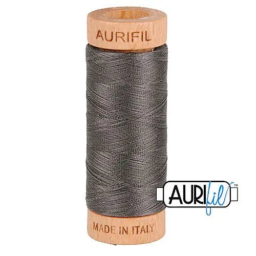 2630 Dark Pewter Aurifil Cotton 80wt Spool - Choice FabricsMK80SP280-2630