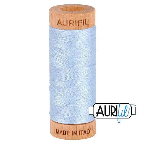 2710 Light Robins Egg Aurifil Cotton 80wt Spool - Choice FabricsMK80SP280-2710