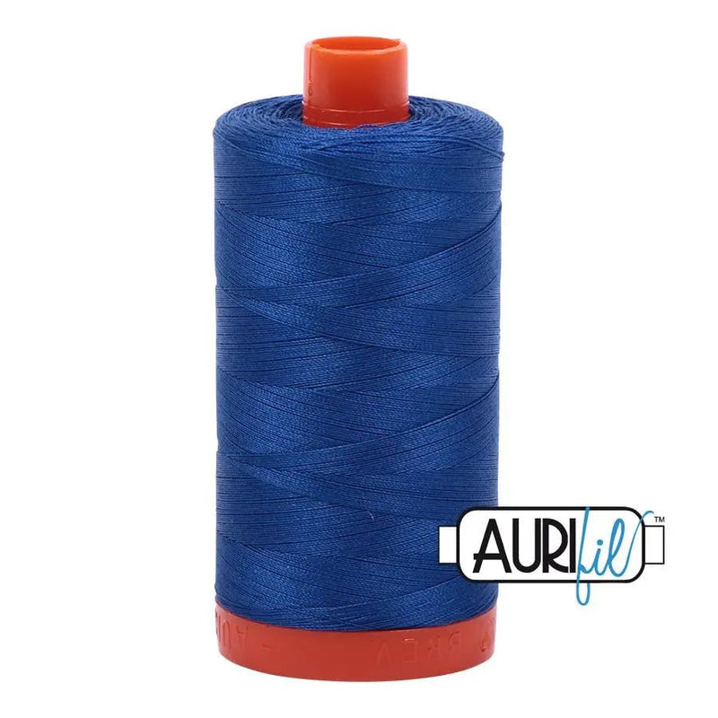 2735 Medium Blue Aurifil Cotton 50wt Large Spool - Choice FabricsMK50SP2735