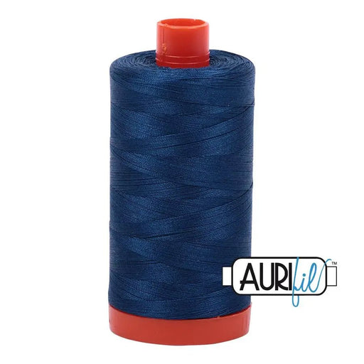 2783 Medium Delft Blue Aurifil Cotton 50wt Large Spool - Choice FabricsMK50SP2783