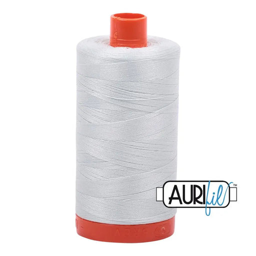 2800 Mint Ice Aurifil Cotton 50wt Large Spool - Choice FabricsMK50SP2800