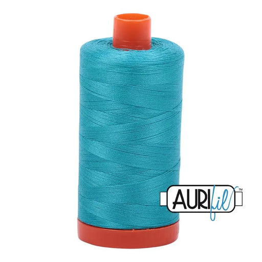2810 Turquoise Aurifil Cotton 50wt Large Spool - Choice FabricsMK50SP2810