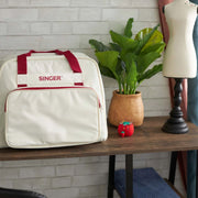 SINGER® Cream/Red Universal Tote Bag - Choice Fabrics250100096.01