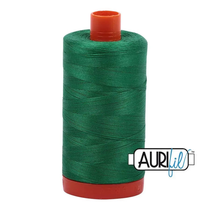 2870 Green Aurifil Cotton 50wt Large Spool - Choice FabricsMK50SP2870