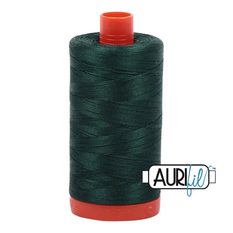 2885 Medium Spruce Aurifil Cotton 50wt Large Spool - Choice FabricsMK50SP2885