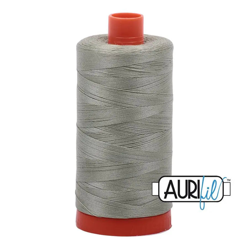 2902 Light Laurel Green Aurifil Cotton 50wt Large Spool - Choice FabricsMK50SP2902
