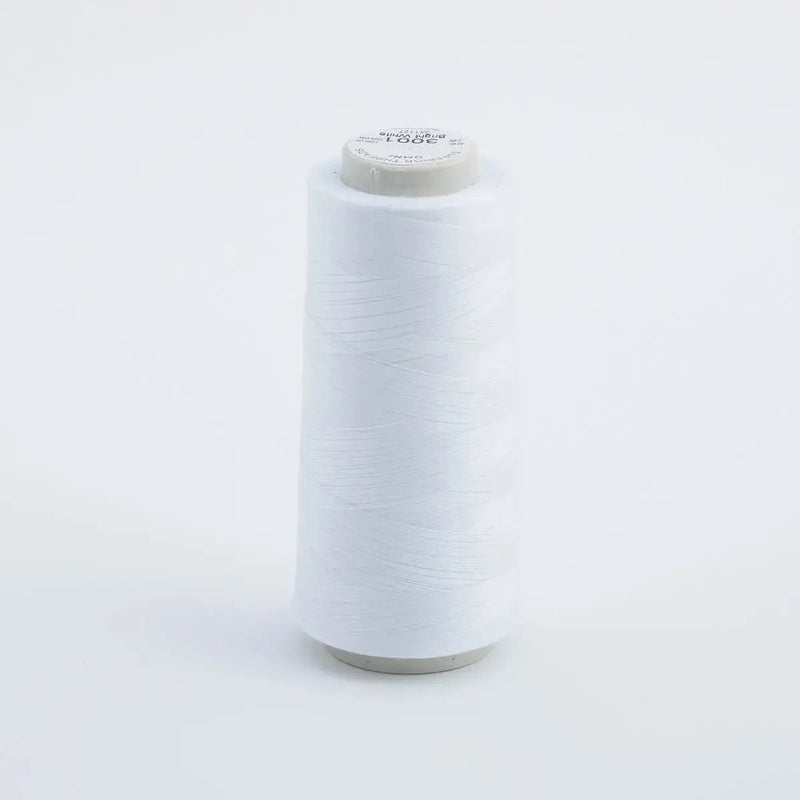 3001 OMNI Bright White 2,000 yd. mini cone - Choice Fabrics134-04-3001