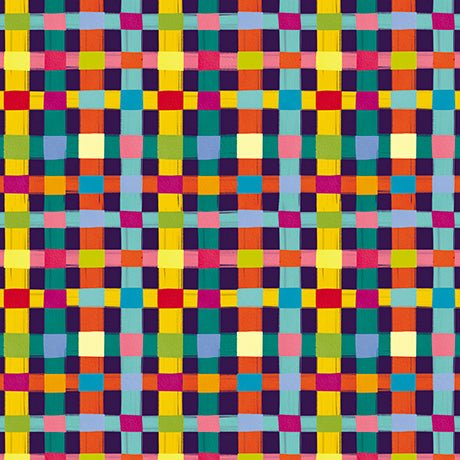 Multi Mingle Check Cotton 44"/45" Fabric Per Yard - Choice Fabrics2710-31519-X