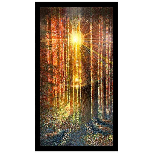 FOREST LIGHT FOREST SUNSHINE PANEL MULTI 44"/45" Fabric Per Yard - Choice Fabrics2600-32065-X