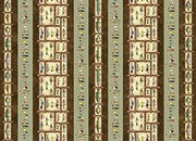 The Lure Of Fishing Fishing Border Stripe Sage Brown 44"/45" Cotton Fabric Per Yard - Choice Fabrics2600-32123-HA-15O