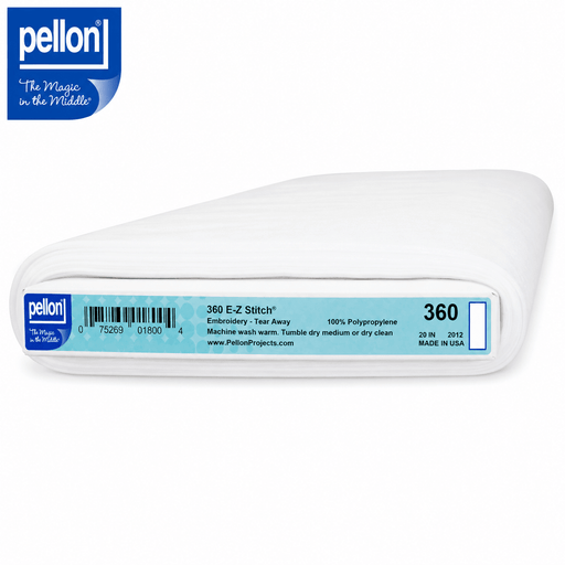 Pellon® 360 EZ Stitch™ Sew-In Stabilizer – 20" x 10 Yard Bolt – White - Choice FabricsDS360-B10