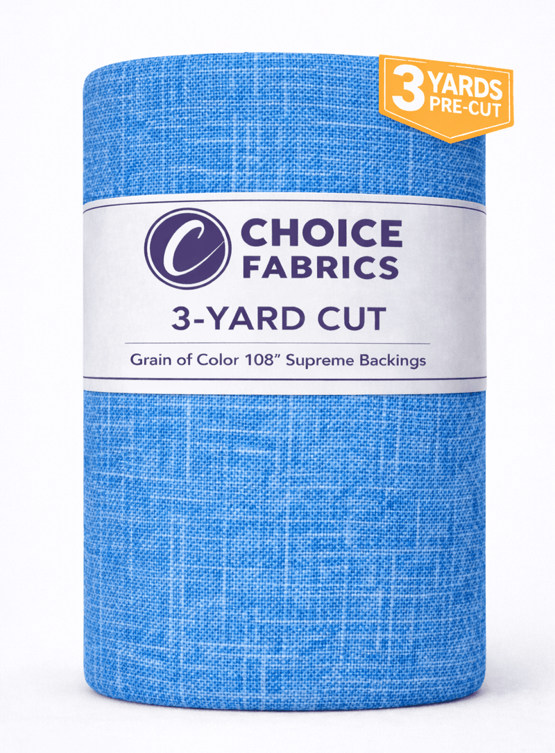 Grain of Color 108" Supreme Backings - Sky Blue (3-Yard Pack) - Choice Fabrics3YD-18452-029