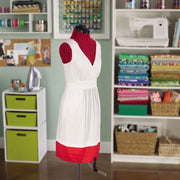 SINGER® Adjustable Dress Form - Small/Medium - Choice FabricsDF150SM_RD