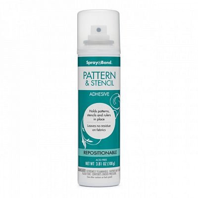 SpraynBond Pattern & Stencil Temporary Adhesive Spray - Choice Fabrics4011SB