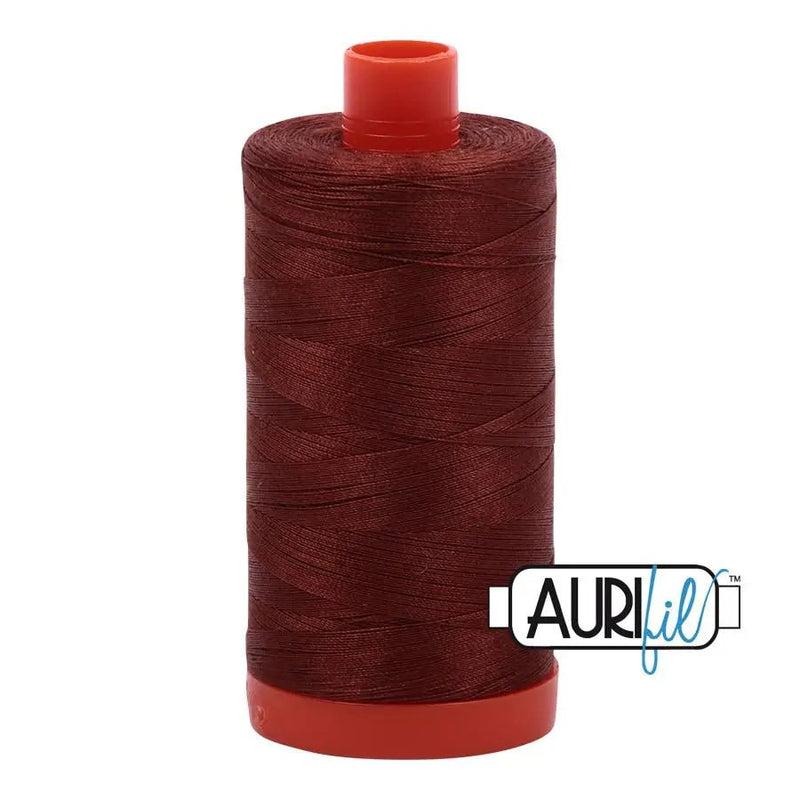 4012 Copper Brown Aurifil Cotton 50wt Large Spool - Choice FabricsMK50SP4012