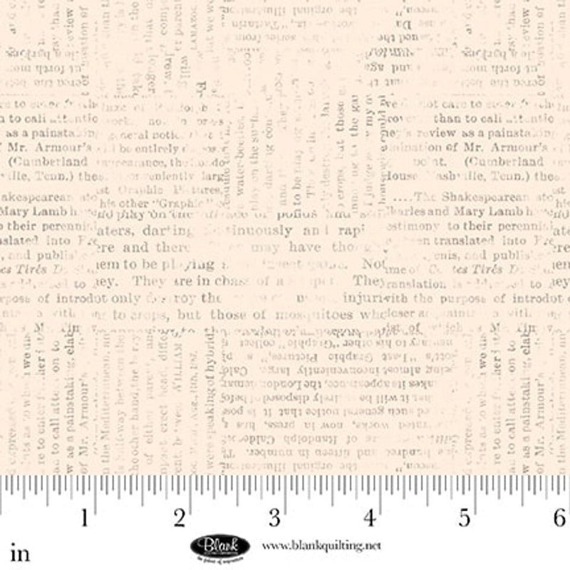 Parchment Newspaper Print Sugar Dreams Cotton 44"/45" Fabric Per Yard - Choice FabricsSUGARDREAMS-B-4341-30