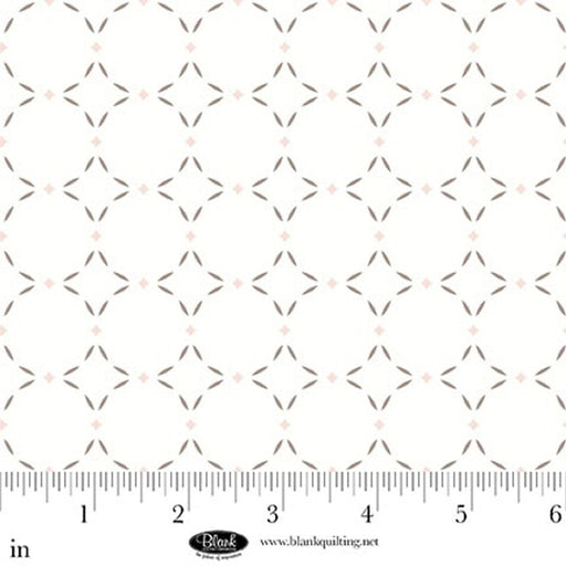 White Grid Sugar Dreams Cotton 44"/45" Fabric Per Yard - Choice FabricsSUGARDREAMS-B-4349-01
