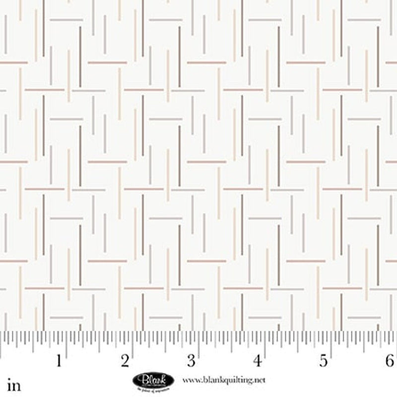 White Lines Sugar Dreams Cotton 44"/45" Fabric Per Yard - Choice FabricsSUGARDREAMS-B-4351-01
