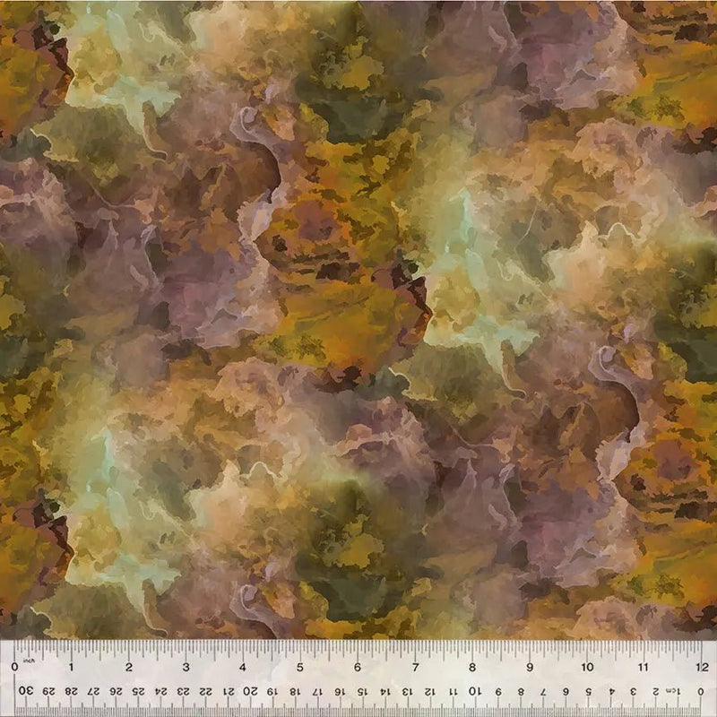 Multi Color Tempest Nebula Amber 44"/45 Fabric Per Yard - Choice Fabrics54539D-10