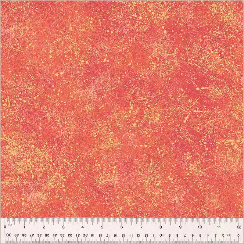 Pink Grapefruit Noteworthy Splatter 44"/45 Fabric Per Yard - Choice Fabrics53857-11