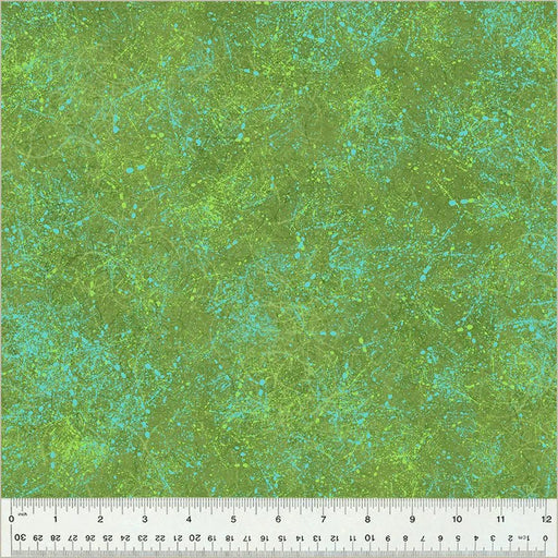 Green Leaf Noteworthy Splatter 44"/45 Fabric Per Yard - Choice Fabrics53857-12