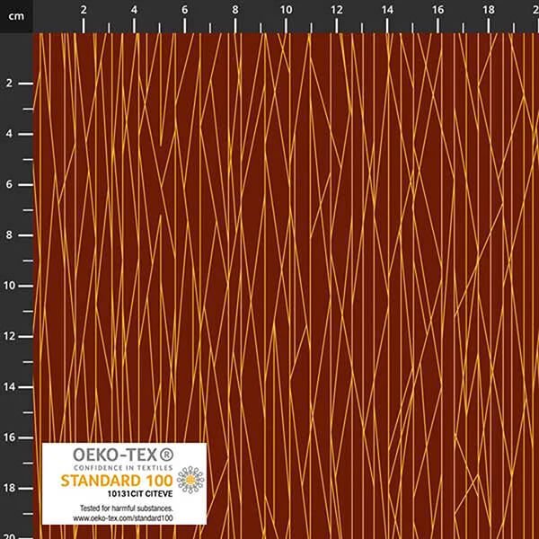 Electrify - Lines - Brown - Choice Fabrics4501-955