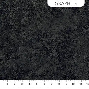 Black Graphite Quartz Stonehenge Gradations Cotton 44"/45" Fabric Per Yard - Choice Fabrics26755-99