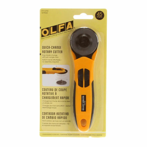 OLFA 45mm Quick Change Rotary Cutter - Choice FabricsCDS-RTY2NS