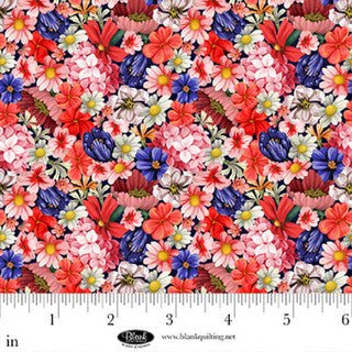 Cameo Appearance Small Floral Pink Cotton 44"/45" Fabric Per Yard - Choice FabricsCAMEO-B-4651-22