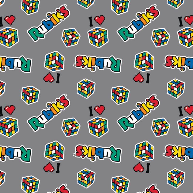 Camelot Licensed Flannels - 47010204B - Rubik's Patches - Choice Fabrics47010204B
