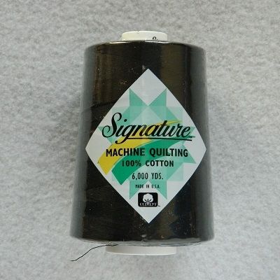 Cotton Qlt 40wt 6000yd BLACK