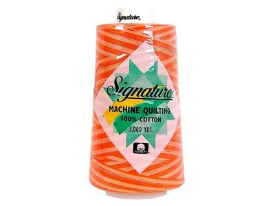 Cotton Qlt Vari 3000yd ORANGE CRAZE