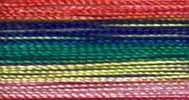 50 Floriani Thread 40 weight 1000M - VARITHREAD RAINBOW - Choice FabricsRNKDS-V50