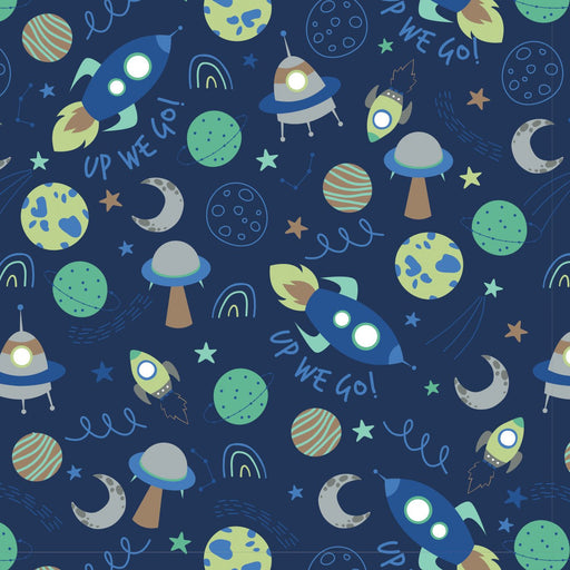 Camelot Flannels - 50240103B - 02 - Lost in Space - Choice Fabrics50240103B-02