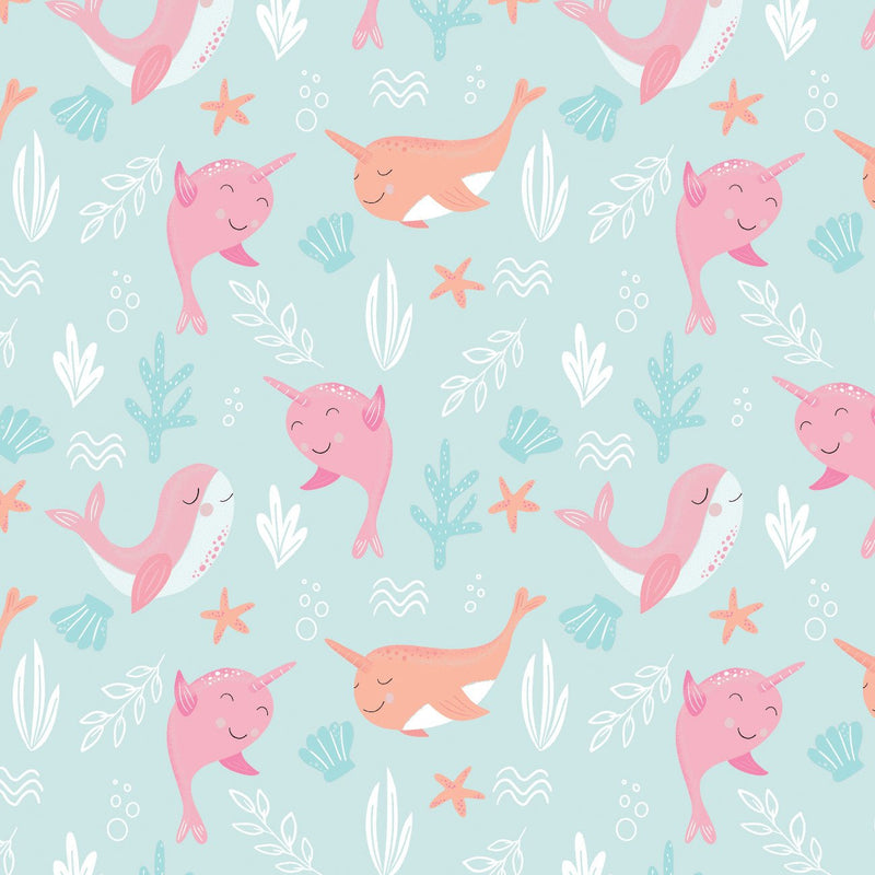 Camelot Flannels - 50240108B - 02 - Under the Waves - Choice Fabrics50240108B-02