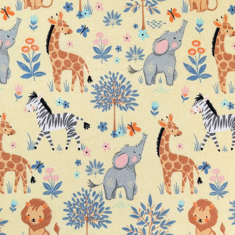 Camelot Flannels - 50250405B - 02 - Magical Safari - Choice Fabrics50250405B-02