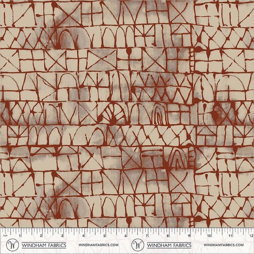 The Flannel One Graphik Klee Taproot Flannel Cotton 42"/43" Fabric Per Yard - Choice Fabrics50415F-1