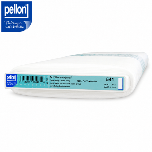 Pellon® 541 Wash-N-Gone® Sew-In Stabilizer – 19" x 10 Yard Bolt – White - Choice FabricsDS541-B10