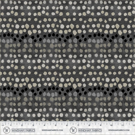 The Flannel One Paint Pots Squid Ink Flannel Cotton 42"/43" Fabric Per Yard - Choice Fabrics54549F-11